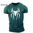 thumbnail image 1 of T-shirts Mode Homme Garphic adj Spider Manches Courtes Impression 3d Sport de Rue Tops Amples Décontractés Gym Entraînement Tee Homme, 1 of 7