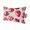 Bright Red Rose Red Light Pink, variant on 1 Pack Outdoor Waterproof Throw Pillows for Head,African-American Women Plant on Wooden Cushion Cases with Insert&Straps Neck Pillows for Patio Chaise Lounge Recliner Chair,Eucalyptus Leaves