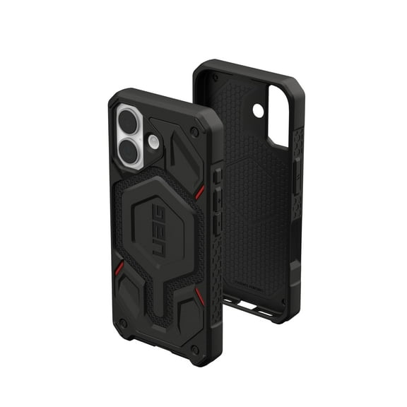 UAG iPhone 17 Case Monarch Pro - Compatible with MagSafe Military Grade Protective Cover, Kevlar Black