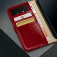 thumbnail image 4 of Funda para teléfono móvil TORRO iPhone 16 Pro 6.3 pulgadas, cartera de piel roja, 4 of 8