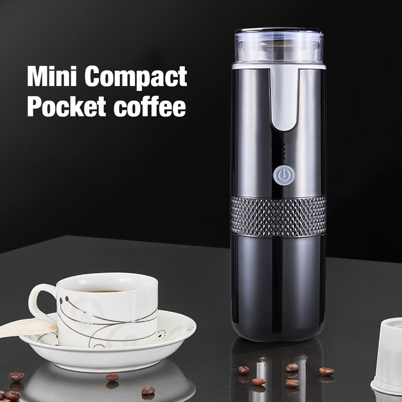 USB Outdoor Camping Travel Portable Coffee Machine Brewing for Car Home Electric Espresso Machine Coffee Powder