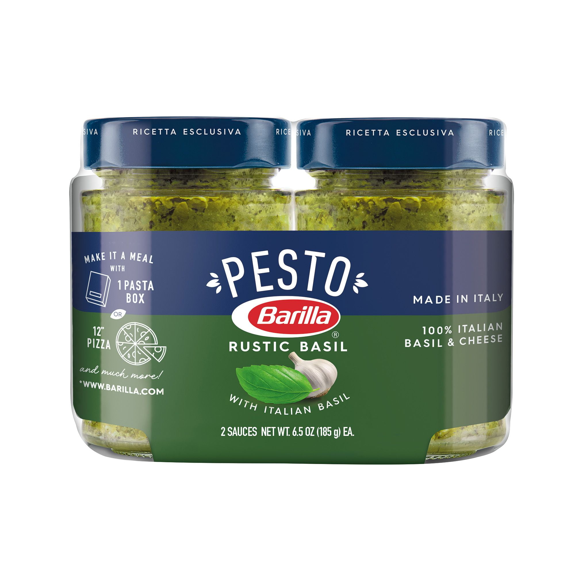 Barilla Traditional Rustic Basil Pesto, 2 Ct.
