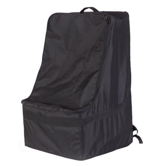 28.25 x 17.25 x 18.75 in. Children Car Seat Travel & Storage Backpack Bag, Black