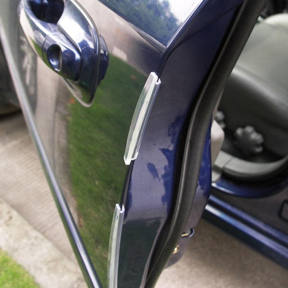 4x Car Door Edge Anti-rub Guards Trim Molding Protection Strip Scratch Protector 