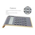 thumbnail image 2 of LINLIN 10 Digit Calculator Standard Business Desktop Calculator,Solar & Battery Power, 2 of 4