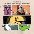 thumbnail image 3 of Disney - The Nightmare Before Christmas - Creepy Comic Edition - Women's Lightweight French Terry Long Sleeve Shirt, 3 of 5