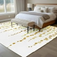 thumbnail image 4 of 5'x7' Area Rugs for Living Room Bedroom, Sage Green Polka Dots Washable Rug Carpet Runner Indoor Outdoor, Vintage Abstract Art Watercolor Non Slip Floor Mats Area Rug for Kitchen, Nursery, 4 of 8
