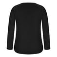 thumbnail image 6 of Fesfesfes Fashion Tops Sweatshirt for Women Long Sleeve V-Neck Solid Zipper Blouse Fall Causal Pullover Tops, 6 of 6