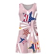 thumbnail image 3 of WILLBEST Vestidos Largos Casuales Para Mujer Vestidos Casuales De Verano Para Mujer Estilo De Día Independiente Faldas De Playa Vestidos Sueltos Con Cuello En V Sin Mangas Trajes De Baño Con Bolsillos, 3 of 3