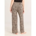 thumbnail image 4 of Joyspun Women’s Sleepwear Long Knit Pajama Pants, 29'' Inseam, Sizes S-3X, 4 of 6