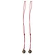thumbnail image 1 of Dog Collar With Bells For Notification Designed For Pet Owners Outdoor Activities 2Pcs, 1 of 4