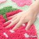thumbnail image 2 of Alfombras de baño verdes, lindas alfombras de baño con diseño de fresas, accesorios de baño coloridos, divertidas alfombras de flores, alfombras antideslizantes, alfombras de baño lavables a máquina,, 2 of 6