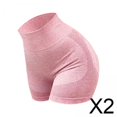 thumbnail image 1 of 2 Pantalones Cortos De Para Mujer, Elásticos, De Compresión, Para Entrenamiento, Fitness, Ciclismo, Gimnasio, Talla S, M, 1 of 8