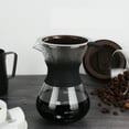 thumbnail image 4 of Topincn Glass 400ml Hand Drip Coffee Maker with Stainless Steel Filter, 4 of 7
