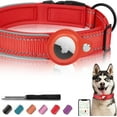 thumbnail image 1 of LAICAIW Collier de Chien Réfléchissant AirTag, Collier de Chien Air Tag Rembourré, Collier de Chien Robuste avec Étui de Support AirTag, Accessoires Air Tag Réglables Collier pour Petits Moyens Grands Chiens, 1 of 6