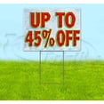 thumbnail image 1 of Up To 45% Off (18" x 24") Yard Sign, Includes Metal Step Stake, 1 of 6