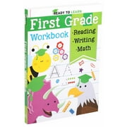 EDITORS OF SILVER DOLPHIN BOOKS Ready to Learn: First Grade Workbook: Fractions, Measurement, Telling Time, Descriptive Writing, Sight Words, and More! (Paperback)
