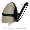 thumbnail image 4 of Munchkin Brica 360 Pivot Baby In-Sight Wide-Angle Adjustable Car Mirror, Crash Tested & Shatter Resistant, Black, 4 of 9