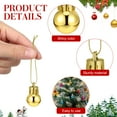thumbnail image 2 of 24pcs 2CM Christmas Pendant Miniature Ball Hanging Decor Xmas Tree Ornaments Layout Decorative Props for Home Store Mixed Color, 2 of 10