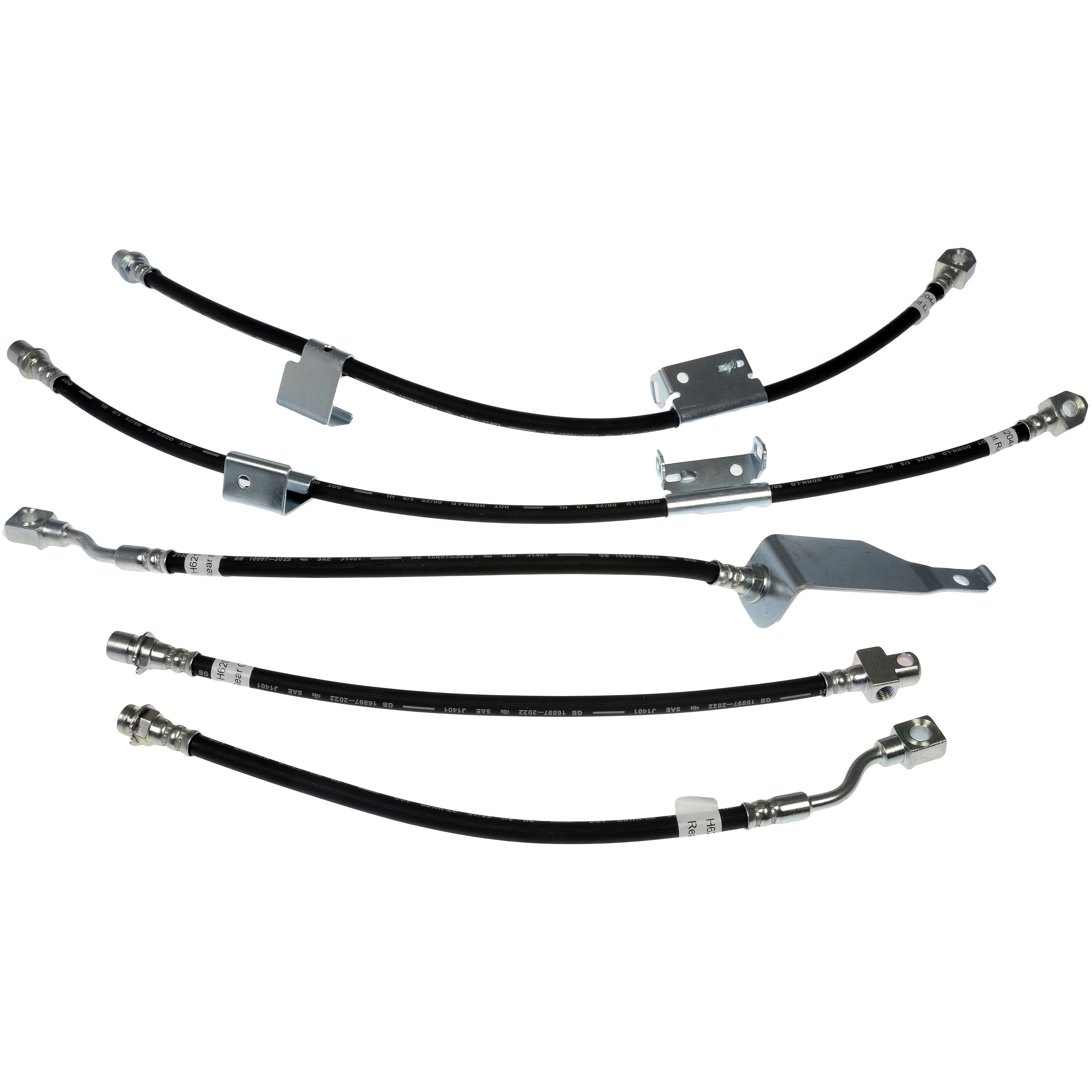 Dorman 622-206 Brake Hydraulic Hose Set for Specific Cadillac / Chevrolet / GMC Models
