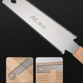 thumbnail image 4 of Kilougeis Japanese Hand Saw,Double Edge Sided Pull Saw Flexible Blade,Flush Cut Beech Handle Wood Saw for Woodworking Tools Clearance, 4 of 5