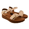 thumbnail image 3 of Sandalias Mujer NOMADAS Estilo Casual Playa Diario Moda beige 27, 3 of 5