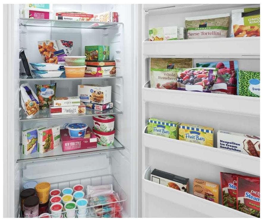 Frigidaire Fruf2020a 33" Wide 20 Cu. Ft. Free Standing Upright Full Size Freezer - Carbon