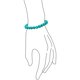 thumbnail image 4 of 3 pulseras elásticas de cuentas redondas de 0.315 in, unisex, naturales, multicolor, cuentas redondas de piedras preciosas semipreciosas, 4 of 5
