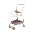 thumbnail image 1 of Carrito de compras de juguete, carrito de compras de casa de muñecas, carrito de supermercado de simulación, juguete educativo de rol para niños y niñ Cesta de color sólido, 1 of 8
