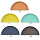 thumbnail image 3 of Less Steel Stora Tray Semicircle Dessert Dining Plate Nut Cake Fruit Jewelry Plates Home Izer Home R, 3 of 5