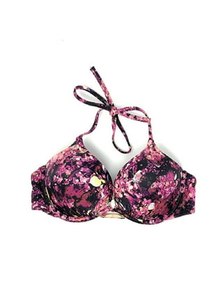 Victoria's Secret Bombshell Add 2 Cups Push Up Bikini Swim Set 32B 34B 36B  Black