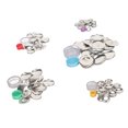 thumbnail image 3 of Cover Button Kit DIY Handcraft Flat Back Practical Fabric Covered Button Kit for Bags Sewing, 3 of 22