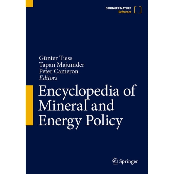 Encyclopedia of Mineral and Energy Policy, (Hardcover)