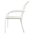 thumbnail image 3 of Mainstays Steel Outdoor Stacking Chair, Greige, 3 of 10