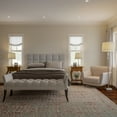 thumbnail image 4 of Lavish Home Crystal Double Tiered Lamps with Shades-Set of 3 Matching Table and Floor Lamps, 4 of 6
