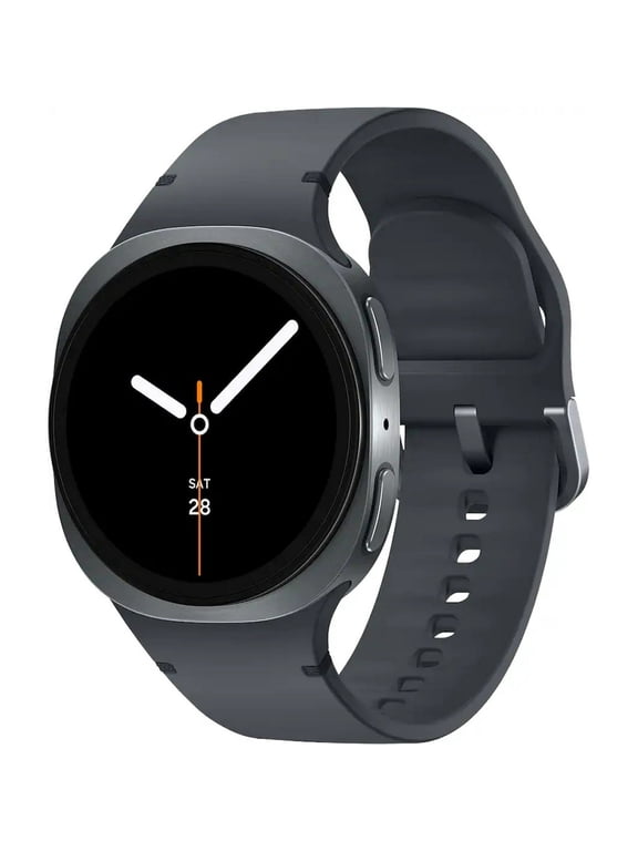 Restored Samsung Galaxy Watch 8 SM-L335U LTE 44MM Graphite Sport Smart Watch, 1 Each