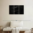 thumbnail image 2 of Elephant Stock Black Lake Crocodiles Wall Art - Horizontal Multi Panel Canvas - 3 Piecedining Room Wall Decor - Photography Animal Multi Panel - Black And Gray Decor - 33" x 20", 2 of 8