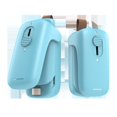 thumbnail image 4 of Mini Bag Sealer, Handheld Heat Vacuum Sealer, 2 in 1 Heat Sealer and Cutter with Lanyard, Portable Bag Resealer Machine for Plastic Bags Food Storage Snacks Freshness (2xAA Batteries Included), 4 of 5