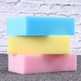 thumbnail image 3 of Esponjas de salón de 6 uds., esponja de limpieza grande para cortar el cabello, suministros de limpieza diarios para pequeños dispositivos (estilo rosa, azul, amarillo), 3 of 5