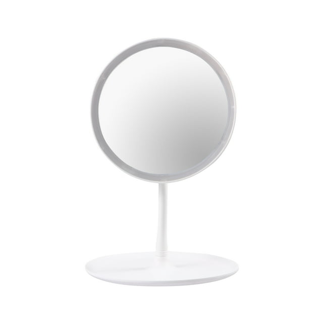 EeaseCA Miroir de Maquillage Domestique à DEL Éclairé, Rechargeable par USB, à Intensité Réglable, à Écran Tactile, Miroir Cosmétique