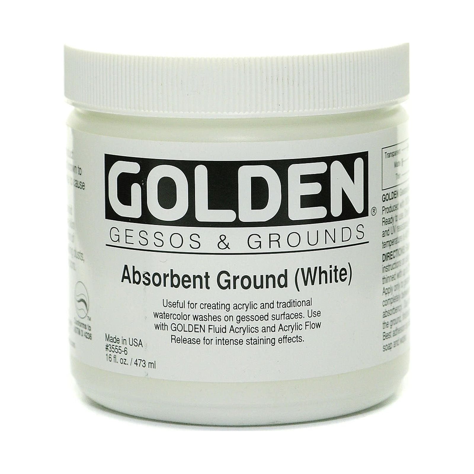 Golden - Absorbent Ground Watercolor, 16 oz