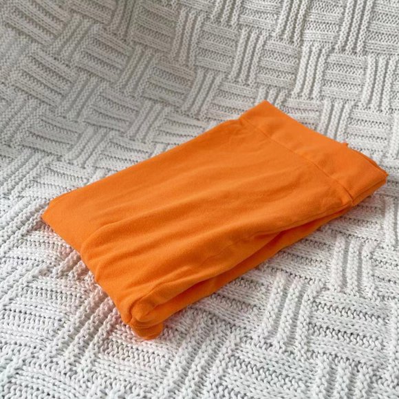 Collants Aguichant pour Femmes Colorés en Velours Printemps Automne Bas Colorés Collants Thermiques Translucides Lolita Leggings orange Taille Unique