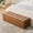 Brown, variant on CQSXDA 60.2'' Wide Upholstered PU Storage Bench, Flip-Top Tufted Ottoman  Footrest Stool  for Living Room Bedroom Entryway, Brown