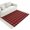 Red Black, variant on Hallway Runner Rug 2'x 6', Black White Plaid Reversible Washable Rug with Tassels, Modern Simple Buffalo Check Gingham Decorative Modern Soft Carpet Mat for Living Room, Kitchen, Dining Room