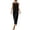 Black, variant on Zpzdpjkx Sleeveless Cotton Linen Midi Dresses for Women Solid Loose Tank Dress Pleated Back Casual Summer Vacation Shift Dress