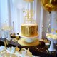 thumbnail image 3 of Topper para pastel Yotawebery 41.º cumpleaños con brillo dorado, 3 of 7