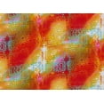 thumbnail image 2 of Zelouf Peach Cdc China Print  , Sewing, DIY, Crafts Fabric by the Yard, 875 Orange/mint, 3 Yard, 2 of 2