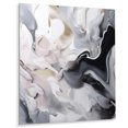 thumbnail image 2 of Designart "Captivating Marble White and Grey II" Abstract Marble Metal Wall Art Prints, 2 of 5