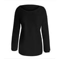 thumbnail image 3 of ZZwxWA Womens Going Out Tops Weekly Christmas Print Plus Size Spring Winter Shirts Teen Girls Thick Fuzzy Homewear Soft Pullover Loungewear Casual Santa Warm Blouse Cozy Ladies Tops Homewear, 3 of 4