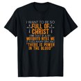 thumbnail image 1 of AALJY Funny Christian Religious Servant Of God Faithful Jesus T-Shirt, 1 of 5